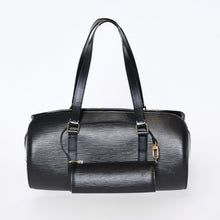 Load image into Gallery viewer, 新品未使用 LOUIS VUITTON ルイヴィトン エピ スフロ ハンドバッグ レザー ノワール M52222 エピレザー ゴールド金具 中古 4b013552