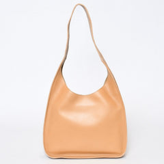 PRADA プラダ ワンショルダーバッグ ハンドバッグ ベージュ レザー 美品 中古 4b013214