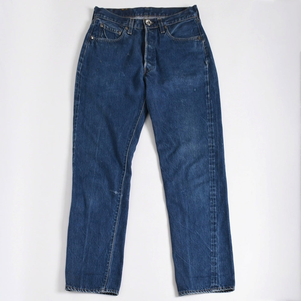 Very Good Condition CHROME HEARTS Denim Pants Levi's LEVI`S 501 Size 29 Black Used 4b013526