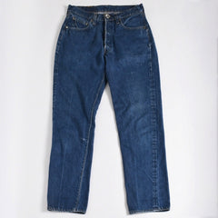 Very Good Condition CHROME HEARTS Denim Pants Levi's LEVI`S 501 Size 29 Black Used 4b013526