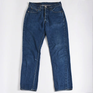 Very Good Condition CHROME HEARTS Denim Pants Levi's LEVI`S 501 Size 29 Black Used 4b013526