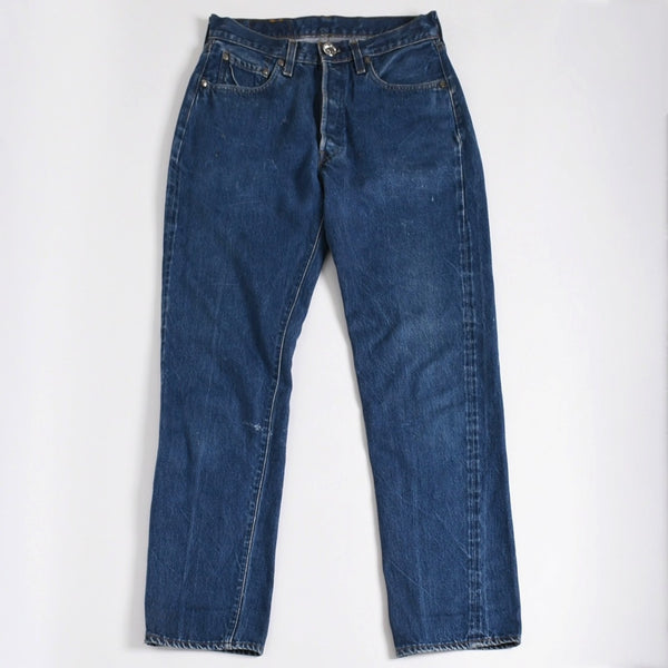 Very Good Condition CHROME HEARTS Denim Pants Levi's LEVI`S 501 Size 29 Black Used 4b013526