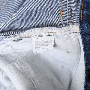 Very Good Condition CHROME HEARTS Denim Pants Levi's LEVI`S 501 Size 29 Black Used 4b013526