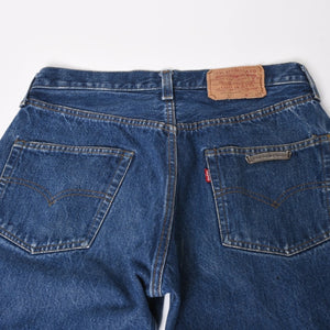 Very Good Condition CHROME HEARTS Denim Pants Levi's LEVI`S 501 Size 29 Black Used 4b013526