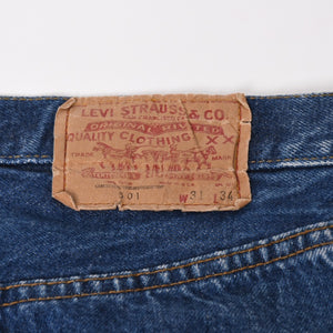 Very Good Condition CHROME HEARTS Denim Pants Levi's LEVI`S 501 Size 29 Black Used 4b013526