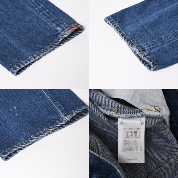 Very Good Condition CHROME HEARTS Denim Pants Levi's LEVI`S 501 Size 29 Black Used 4b013526