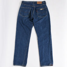 Load image into Gallery viewer, 極美品 CHROME HEARTS クロムハーツ デニム パンツ リーバイス LEVI`S 501 サイズ29 ブラック 中古 4b013526
