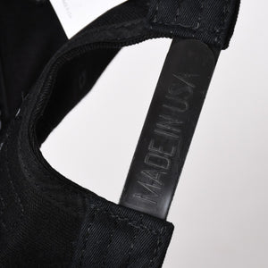 新品未使用 CHROME HEARTS クロムハーツ CHプラス ホースシュー 5パネル スナップバックキャップ ONE SIZE 51-61cm ブラック 中古 4a004539