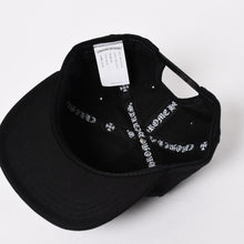 Load image into Gallery viewer, 新品未使用 CHROME HEARTS クロムハーツ CHプラス ホースシュー 5パネル スナップバックキャップ ONE SIZE 51-61cm ブラック 中古 4a004539