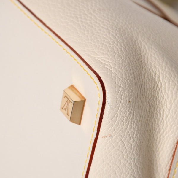 LOUIS VUITTON ルイヴィトン アンジェニューPM ハンドバッグ M91811 ブロン スハリ ゴールド金具 美品 中古 4a004888