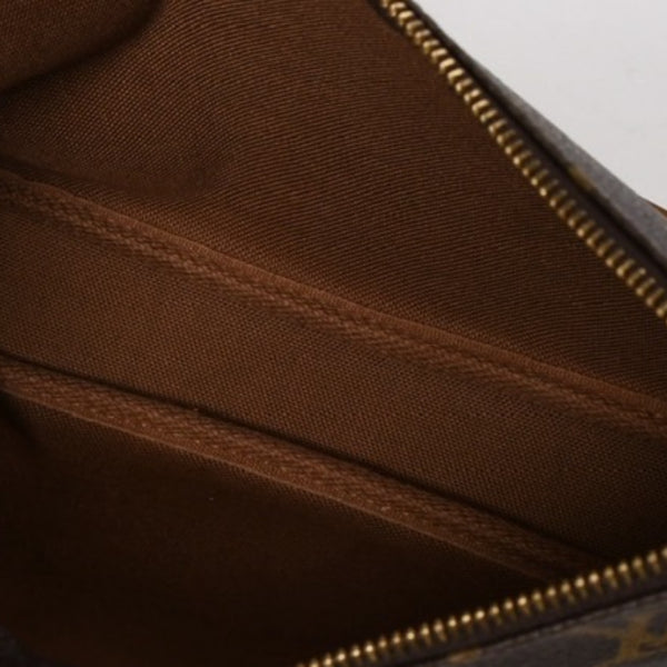 極美品 LOUIS VUITTON ルイヴィトン ポシェット アクセソワール アクセサリーポーチ M51980 モノグラム ブラウン 中古 4a004873