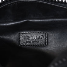 Load image into Gallery viewer, CHANEL シャネル スポーツライン ココマーク トラベルポーチ セカンドバッグ 7番台 ブラック ナイロンキャンバス レザー ブラック金具 美品 中古 4b013702