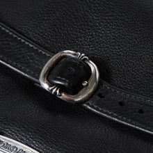 Load image into Gallery viewer, 極美品 CHROME HEARTS クロムハーツ 6BTN ZIP FRNT VEST ラージクロス レザーベスト サイズM ダガー クロスボール 中古 4b013777