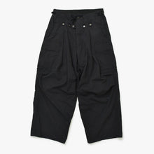 画像をギャラリービューアに読み込む, KAPITAL キャピタル Rip Stop Jumbo Cargo Pants リップストップ ジャンボカーゴパンツ EK-1374LP サイズL ブラック 美品 中古 4b013787