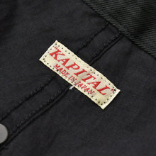 画像をギャラリービューアに読み込む, KAPITAL キャピタル Rip Stop Jumbo Cargo Pants リップストップ ジャンボカーゴパンツ EK-1374LP サイズL ブラック 美品 中古 4b013787