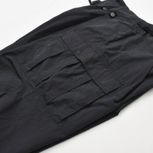 画像をギャラリービューアに読み込む, KAPITAL キャピタル Rip Stop Jumbo Cargo Pants リップストップ ジャンボカーゴパンツ EK-1374LP サイズL ブラック 美品 中古 4b013787