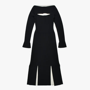 3.1 phillip lim Zip knit dress Black E221-7549DFM Size XS Good condition Used 4b013825