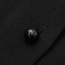 画像をギャラリービューアに読み込む, 極美品 CELINE セリーヌ ドレス ワンピース 2R109865C アセテート レーヨン サイズ34 ブラック 中古 4b013833