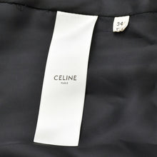 画像をギャラリービューアに読み込む, 極美品 CELINE セリーヌ ドレス ワンピース 2R109865C アセテート レーヨン サイズ34 ブラック 中古 4b013833