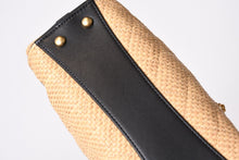 Load image into Gallery viewer, 新品同様 CHANEL シャネル 26SS CHANEL 25 ミニ ワンショルダーバッグ AS5631 ランダム番台 ココマーク ラフィア ベージュ 中古 4b013843