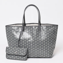 Load image into Gallery viewer, 極美品 GOYARD ゴヤール Saint Louis PM サン ルイPM トートバッグ STLCROPMLTY51CL51P グレー 中古 4b013869