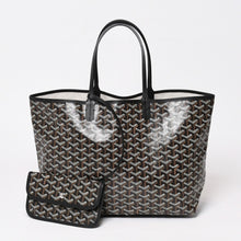 Load image into Gallery viewer, 極美品 GOYARD ゴヤール Saint Louis PM サン ルイPM トートバッグ STLCROPMLTY01CL01P ブラック 中古 4b013870