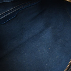 LOUIS VUITTON ルイヴィトン ハンドバッグ パピヨン スフロ エピ ブルー M52225 美品 中古 4b010061