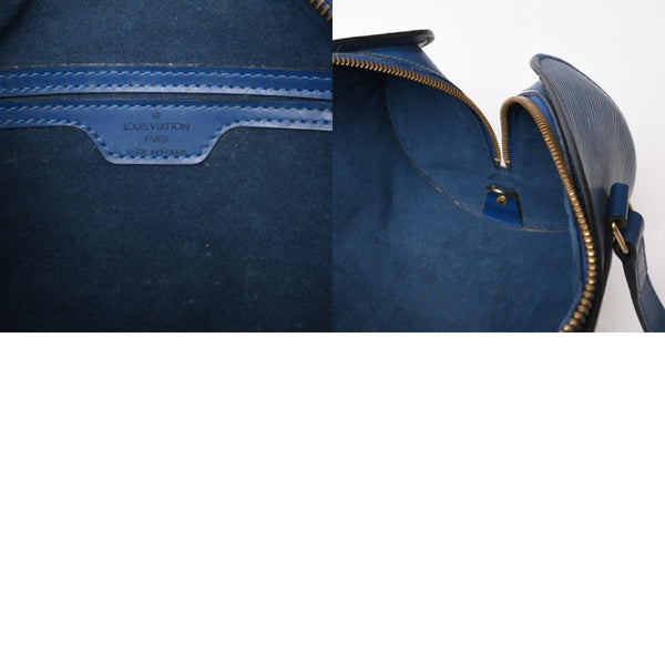 LOUIS VUITTON ルイヴィトン ハンドバッグ パピヨン スフロ エピ ブルー M52225 美品 中古 4b010061