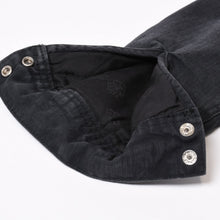 Load image into Gallery viewer, 極美品 CHROME HEARTS クロムハーツ WORK DOG ワークドッグ シャツジャケット サイズS キルティング クロスボール ブラック 中古 4b013907