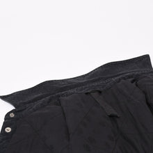 Load image into Gallery viewer, 極美品 CHROME HEARTS クロムハーツ WORK DOG ワークドッグ シャツジャケット サイズS キルティング クロスボール ブラック 中古 4b013907
