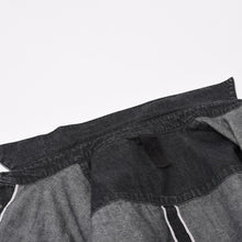 Load image into Gallery viewer, 極美品 CHROME HEARTS クロムハーツ LOOSEENDS ルーズエンド 長袖デニムシャツ サイズS CHクロスパッチ 2パッチ ブラック 中古 4b013906