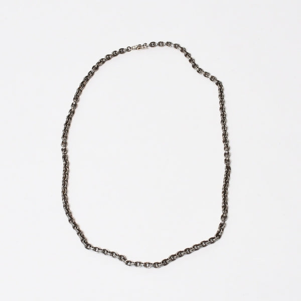CHROME HEARTS クロムハーツ PAPER CHAIN NECKLACE 24Inch ペーパーチェーン ネックレス 24インチ 重量約45.0g 美品 中古 4b013884