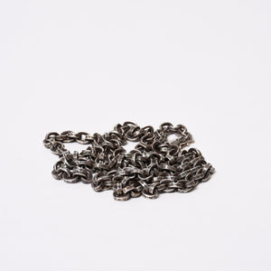 CHROME HEARTS クロムハーツ PAPER CHAIN NECKLACE 24Inch ペーパーチェーン ネックレス 24インチ 重量約45.0g 美品 中古 4b013884