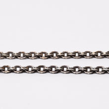 Load image into Gallery viewer, CHROME HEARTS クロムハーツ PAPER CHAIN NECKLACE 24Inch ペーパーチェーン ネックレス 24インチ 重量約45.0g 美品 中古 4b013884