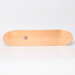 新品未使用品 Supreme×Andrei Molodkin シュプリーム×アンドレイモロドキン スケートボードデッキ ベージュ ブルー メープル材 中古 4b013511
