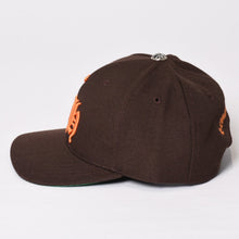 Load image into Gallery viewer, CHROME HEARTS クロムハーツ CH刺繍 ベースボールキャップ ONE SIZE ブラウン オレンジ 6panel 美品 中古 4b013924