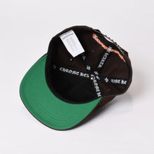 Load image into Gallery viewer, CHROME HEARTS クロムハーツ CH刺繍 ベースボールキャップ ONE SIZE ブラウン オレンジ 6panel 美品 中古 4b013924