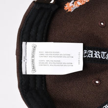 Load image into Gallery viewer, CHROME HEARTS クロムハーツ CH刺繍 ベースボールキャップ ONE SIZE ブラウン オレンジ 6panel 美品 中古 4b013924