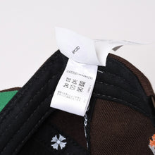 Load image into Gallery viewer, CHROME HEARTS クロムハーツ CH刺繍 ベースボールキャップ ONE SIZE ブラウン オレンジ 6panel 美品 中古 4b013924