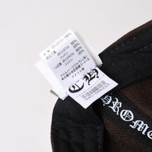 Load image into Gallery viewer, CHROME HEARTS クロムハーツ CH刺繍 ベースボールキャップ ONE SIZE ブラウン オレンジ 6panel 美品 中古 4b013924