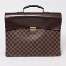 Load image into Gallery viewer, LOUIS VUITTON ルイヴィトン アルトナGM ビジネスバッグ M53027 ダミエキャンバス ブリーフケース ゴールド金具 美品 中古 4b013861