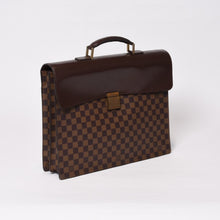 Load image into Gallery viewer, LOUIS VUITTON ルイヴィトン アルトナGM ビジネスバッグ M53027 ダミエキャンバス ブリーフケース ゴールド金具 美品 中古 4b013861