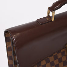 Load image into Gallery viewer, LOUIS VUITTON ルイヴィトン アルトナGM ビジネスバッグ M53027 ダミエキャンバス ブリーフケース ゴールド金具 美品 中古 4b013861
