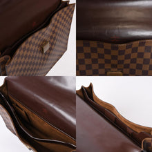 Load image into Gallery viewer, LOUIS VUITTON ルイヴィトン アルトナGM ビジネスバッグ M53027 ダミエキャンバス ブリーフケース ゴールド金具 美品 中古 4b013861