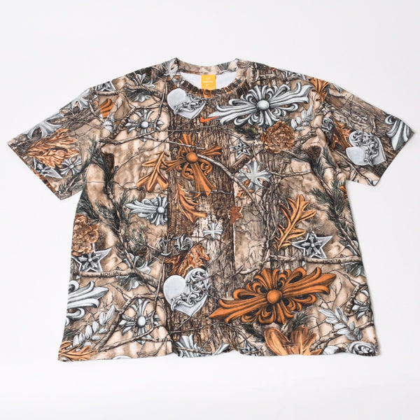 新品未使用 CHROME HEARTS クロムハーツ × NIKE ナイキ × NOCTA ノクタ 半袖Tシャツ サイズL DRAKE ドレイク リアルツリー柄 中古 4b014006