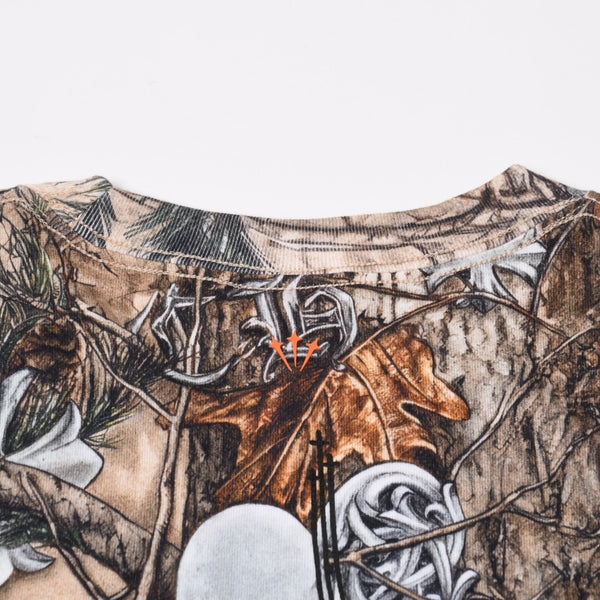 新品未使用 CHROME HEARTS クロムハーツ × NIKE ナイキ × NOCTA ノクタ 半袖Tシャツ サイズL DRAKE ドレイク リアルツリー柄 中古 4b014006