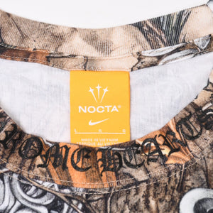 新品未使用 CHROME HEARTS クロムハーツ × NIKE ナイキ × NOCTA ノクタ 半袖Tシャツ サイズL DRAKE ドレイク リアルツリー柄 中古 4b014006