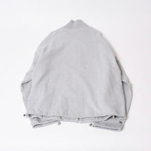Load image into Gallery viewer, 極美品 MIUMIU ミュウミュウ フリース スウェットシャツ MJL042 サイズM ジップアップ グレー ロゴ刺繍 中古 4b013850