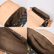 Load image into Gallery viewer, LOUIS VUITTON ルイヴィトン ソローニュ ショルダーバッグ M92639 モノグラム マルチカラー ブラック 村上隆 美品 中古 4b013947