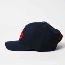 Load image into Gallery viewer, 極美品 CHROME HEARTS クロムハーツ CH BASEBALL TRUCKER CAP CHベースボール トラッカーキャップ ONE SIZE ネイビー CH刺繍 中古 4b013923